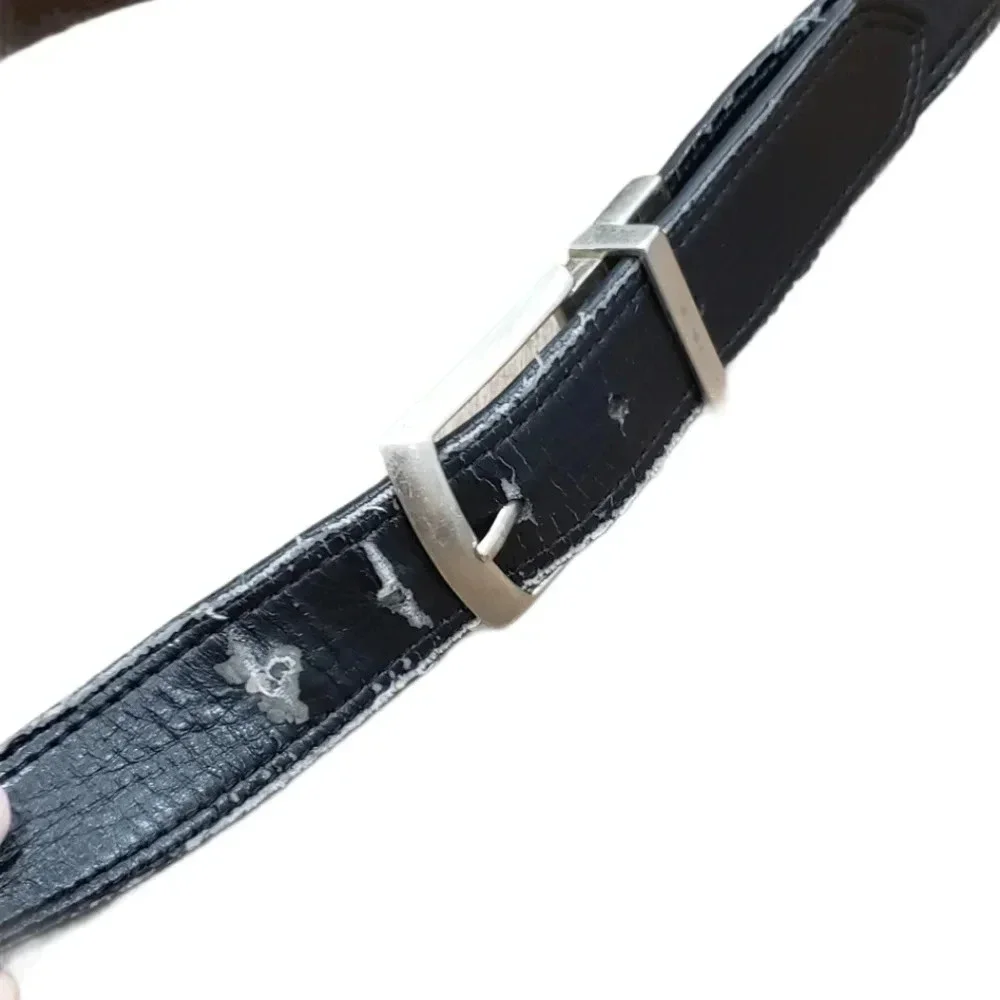 Dickies Black Leather Belt 36 - Picture 2 of 4
